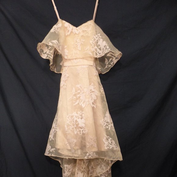 TWO SISTERS, size 6, long spaghetti strap dress - Picture 2 of 8